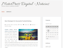 Tablet Screenshot of motorpressdigital.com